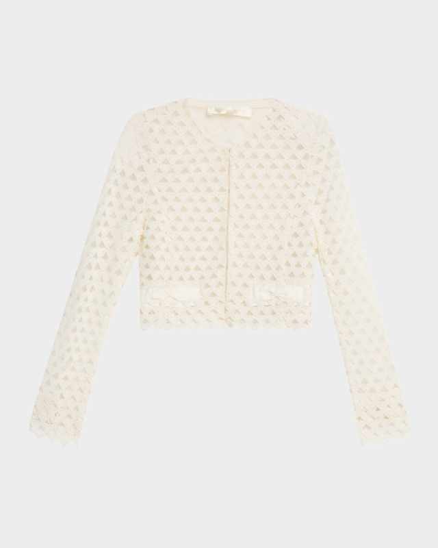 Alaya Crochet Heart Jacket